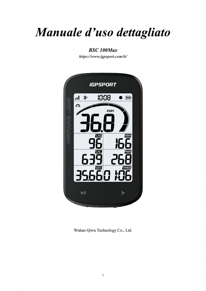 cyklopočítač iGPSPORT BSC100 Max