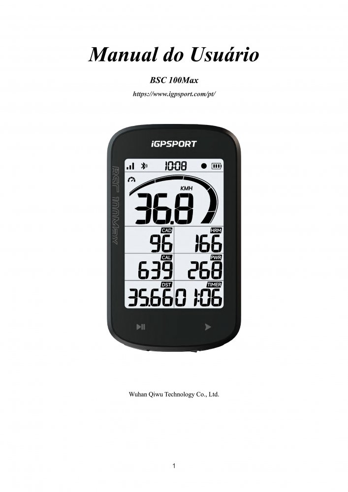 cyklopočítač iGPSPORT BSC100 Max