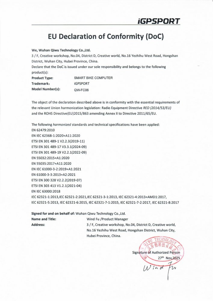 cyklopočítač iGPSPORT BSC100 Max