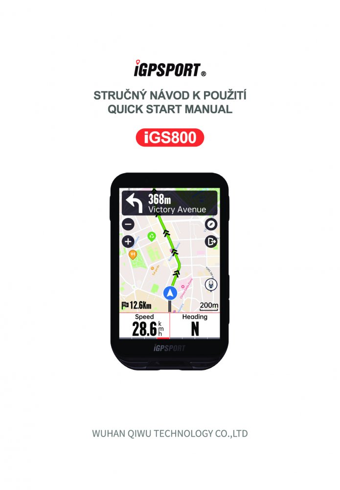 navigace iGPSport iGS800