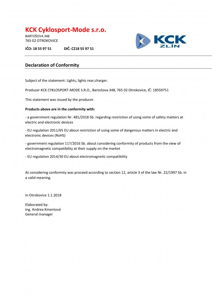 světla sada FORCE DOT USB přední+zadní