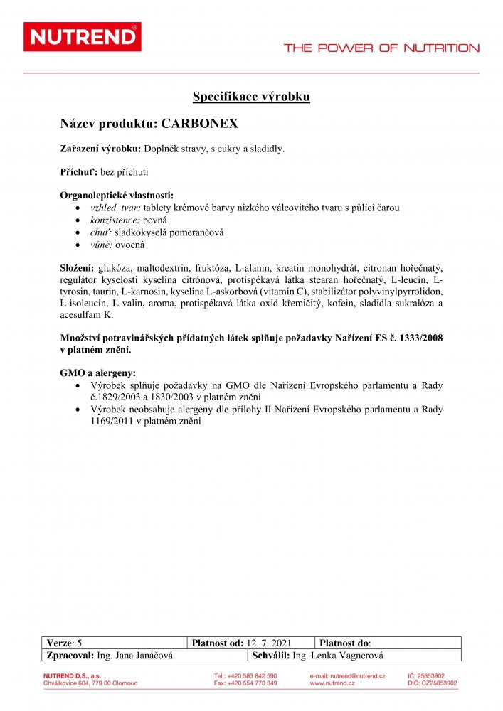 Carbonex, 12 tablet