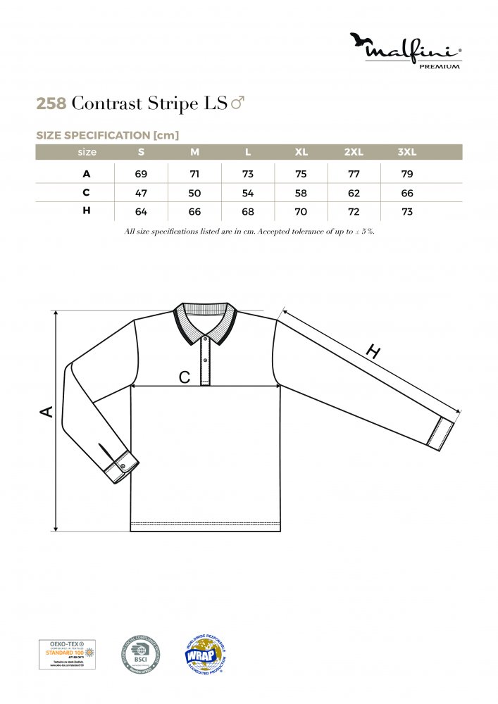 Contrast Stripe LS
